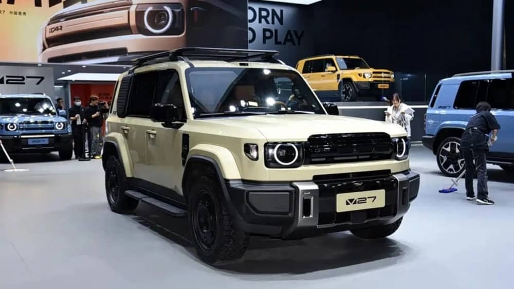 لأول مرة.. شيري تكشف عن iCar V27 الجديدة بفئة SUV .. صور