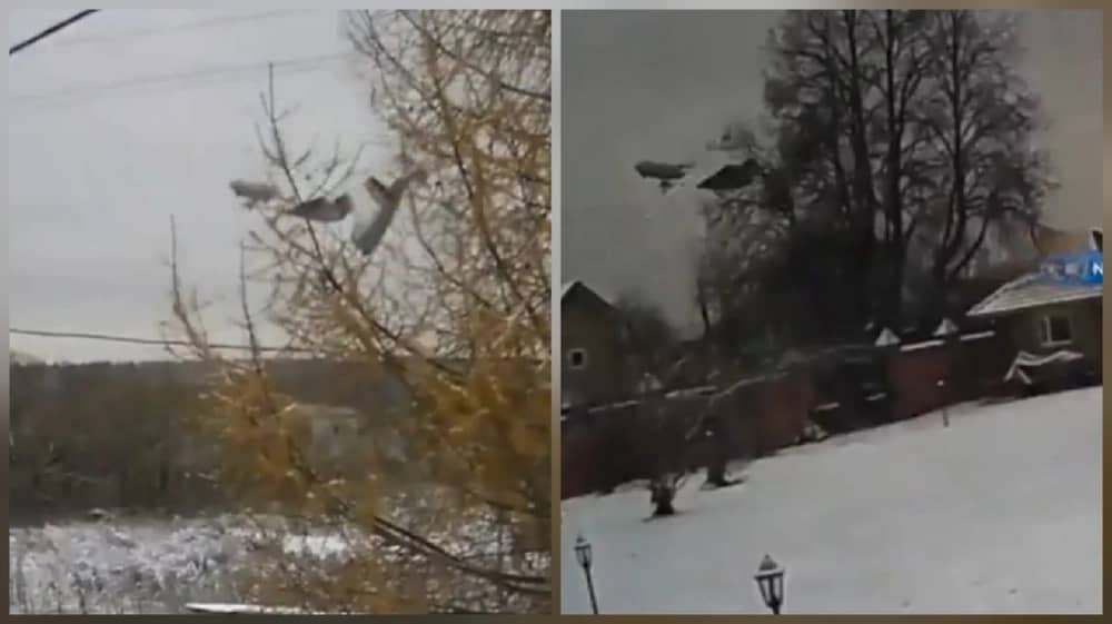 تحطم آخر طائرة An-22 الروسية يقتل 7 أشخاص.. فيديو