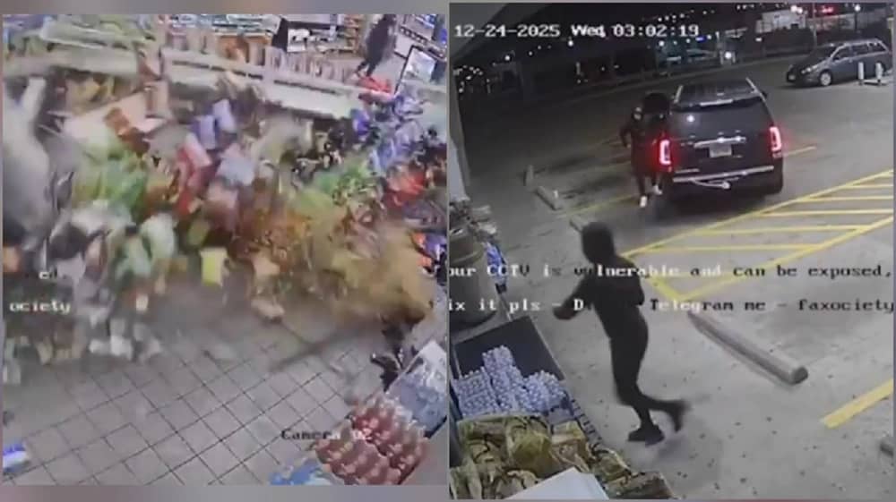 محاولة سرقة صراف آلي تتسبب في دمار متجر بتكساس.. فيديو