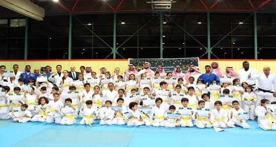 بالصور.. اختتام دورة الجودو الرمضانية الأولى