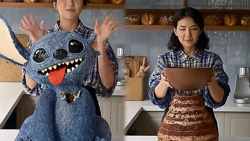 رائدة أعمال شابة تُبهر العالم بكيكة ستيتش.. فيديو