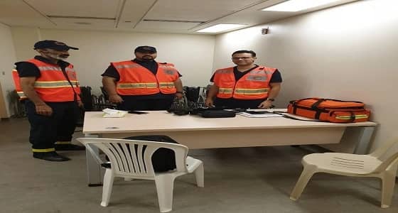 الهلال الأحمر يباشر 23 حالة في مباراة ديربي جدة