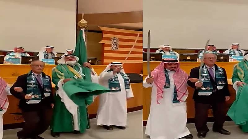 فيديو.. سفير اليابان يؤدي العرضة