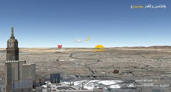 المسند : سيولد هلال رمضان بعد منتصف الليلة