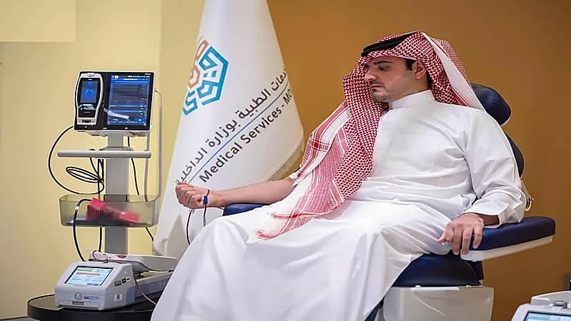 وزير الداخلية يرفع الشكر للقيادة بمناسبة إطلاق الحملة السنوية للتبرع بالدم