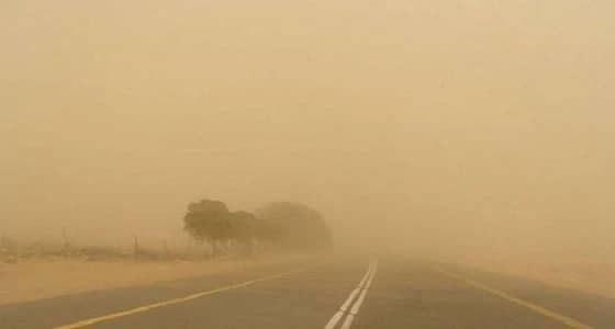 " النقل " تحذر مرتادي هذه الطرق لوجود عاصفة ترابية