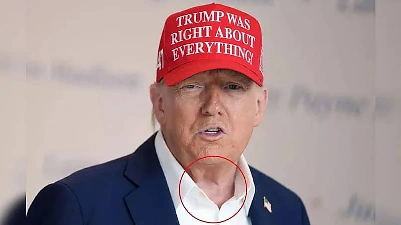 مكياج يضع ترامب في موقف محرج ويثير جدلاً واسعاً