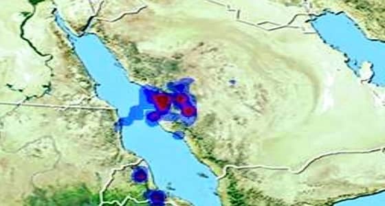 أمطار رعدية مصحوبة برياح سطحية تحد الرؤية بمكة