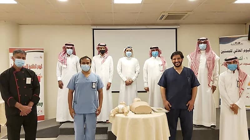 إقامة برنامج "سفير الحياة" للإسعافات الأولية بدار الرعاية الاجتماعية بالدمام