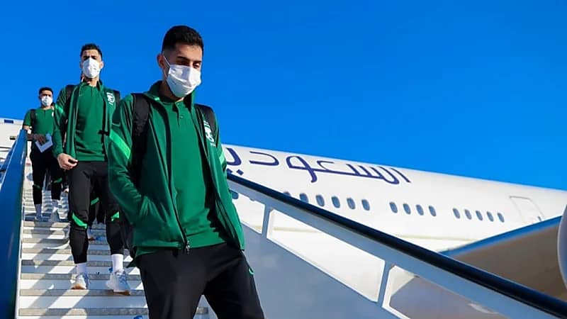 بعثة المنتخب الوطني تغادر بطائرة خاصة إلى  أليكانتي