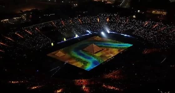 بالفيديو والصور.. افتتاح مبهر لـ كأس أمم إفريقيا 2019 من استاد القاهرة