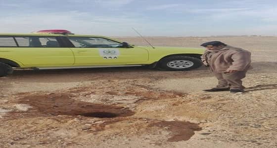 بالصور.. مدني القريات بالتعاون مع إدارة المياه يغلقان بئرا ارتوازية مهجورة