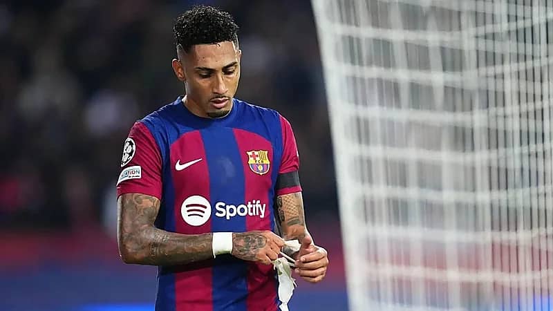 برشلونة يوقف انتقال رافينيا إلى الهلال