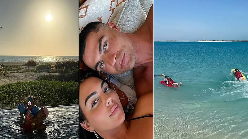 جورجينا تتجاهل أزمة أول لقاء وتنشر صور عائلية مع رونالدو.. صور