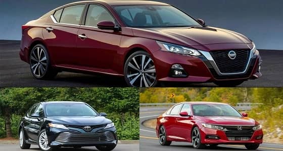 بالصور.. مقارنة بين صانعات السيارات اليابانية الثلاثة " تويوتا - هوندا و نيسان "