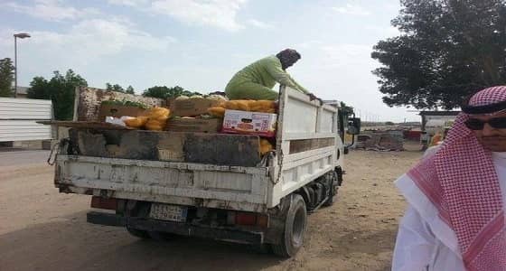 حملة شاملة لمنع الباعة الجائلين بكورنيش الدمام