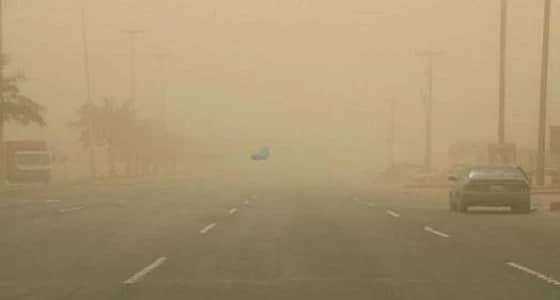 " الأرصاد " : أتربة مثارة ورياح سطحية نشطة على المنطقة الشرقية 