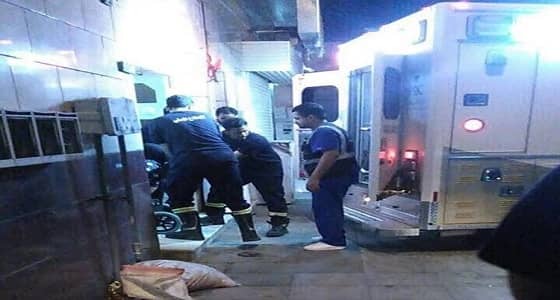 نقل سيدة مريضة تزن 280 كجم إلى المستشفى بالطائف