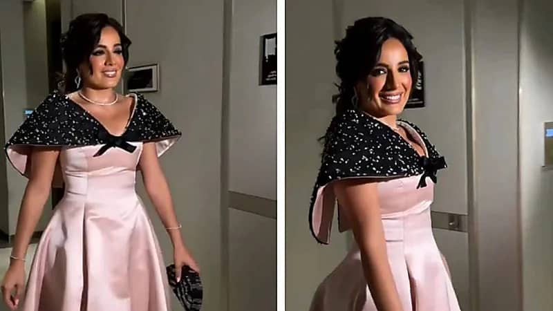 إيمان الحسيني تتألق برشاقة لافتة وإطلالة أنثوية ساحرة.. فيديو