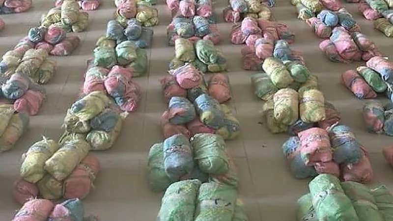 ضبط مقيم بحوزته 50 كيلو جرامًا من الحشيش في رجال ألمع