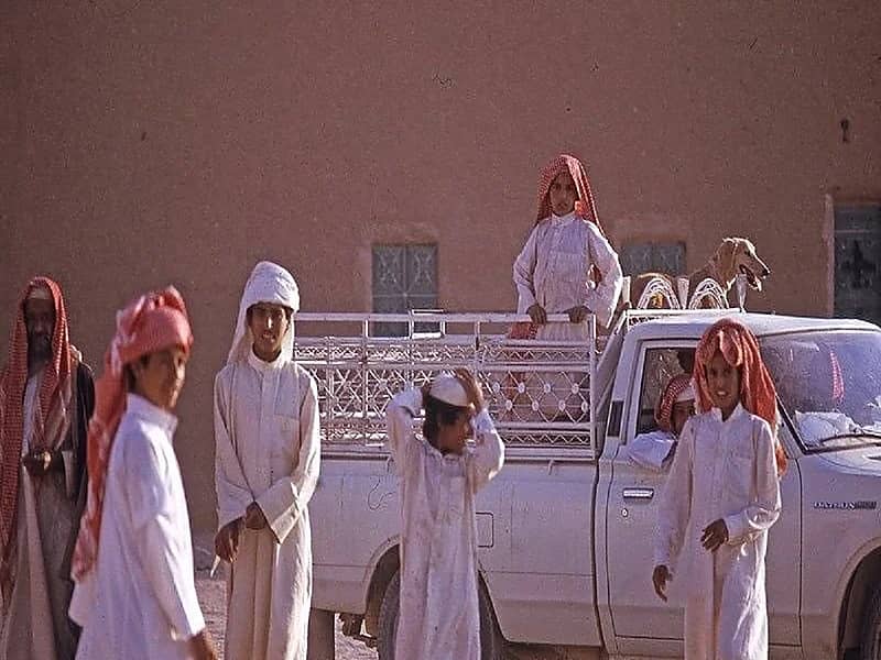 لقطة جميلة من القويعية قبل 48 عام