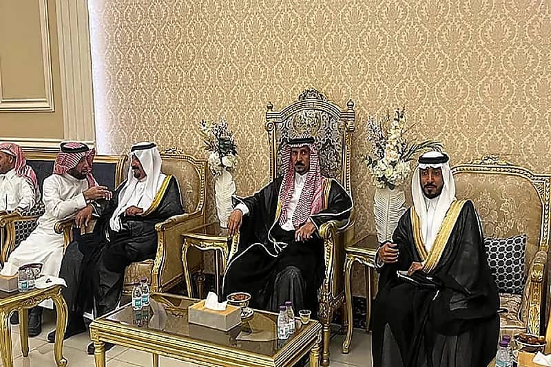 حفل زفاف أحمد البارقي يجمع الأهل والأصدقاء بالدمام