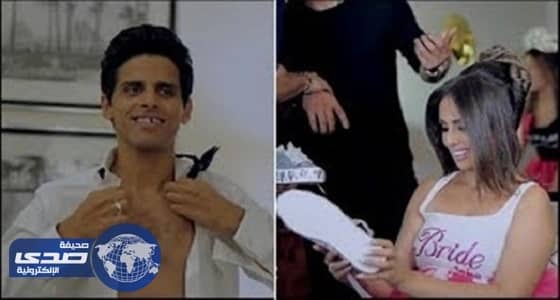 أول فيديو لكواليس حفل زفاف نجما مسرح مصر حمدي المرغني واسراء