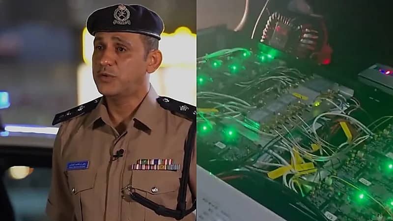 شرطة عُمان تضبط مركز احتيال إلكتروني متنقل تديره سائحة مرتبطة بعصابة دولية.. فيديو