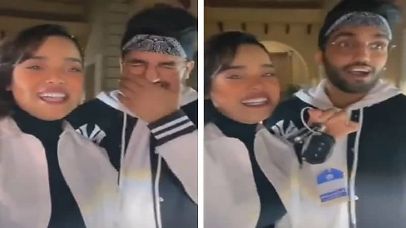 شاهد.. هدية مشاعل الشحي لزوجها في عيد ميلاده