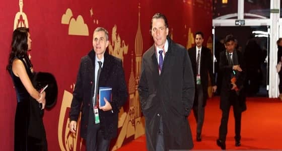 بالصور.. حفل قرعة كأس العالم يستضيف هؤلاء الحضور