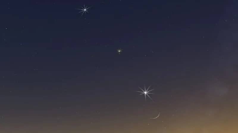 "فلكية جدة": القمر يزور 3 كواكب يمكن رؤيتهم بالعين المجردة