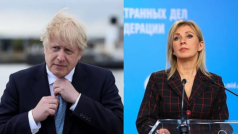 متحدثة الخارجية الروسية تنصح جونسون بالتحوّل جنسيًا!