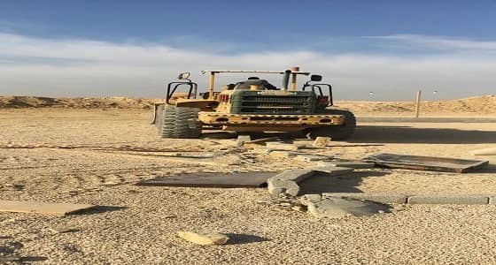 بالصور.. أمانة الرياض تزيل المخيمات والأحواش والحظائر المخالفة