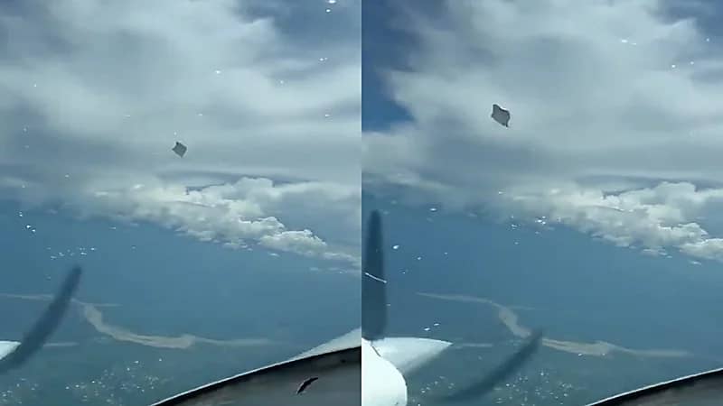 بالفيديو.. جسم طائر بالفضاء يثير الجدل حول تبعيته لكائنات فضائية