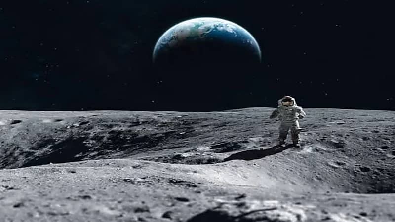 العثور على مياه غزيرة على سطح القمر