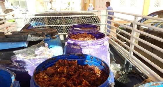 مصادرة 390 كيلو من التمور الفاسدة ببلدية طبرجل