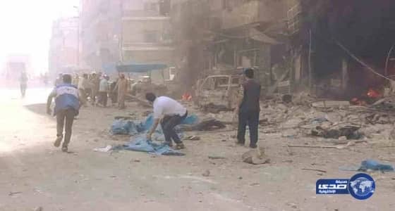 "مجزرة "فى حى السكري بحلب ومقتل وإصابة عشرات المدنيين