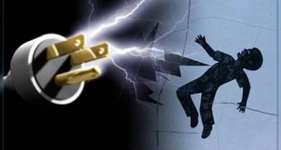 مصرع طفل صعقاً بالكهرباء في مركز الواسط بتثليث