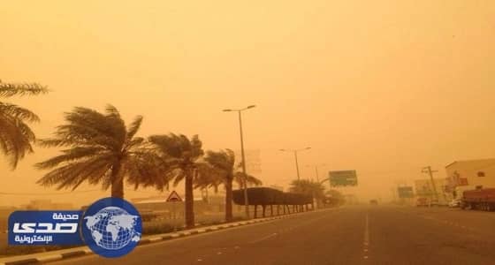 الأرصاد: هطول أمطار رعدية واستمرار نشاط الرياح المثيرة للغبار على عدد من المناطق