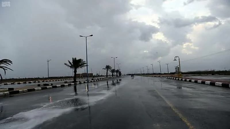 حالة الطقس المتوقعة غدًا الثلاثاء على المملكة
