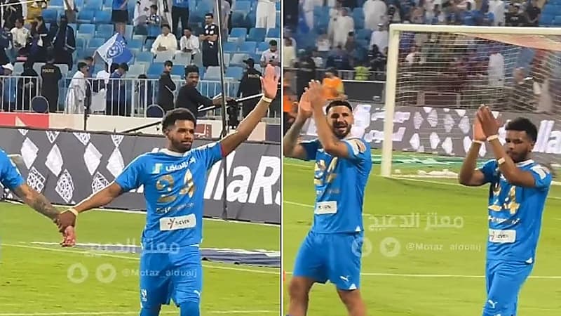 ميتروفيتش والبليهي يحتفلان بالدوري مع الجماهير .. فيديو