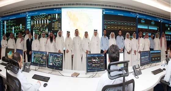 بالصور.. وزير البيئة يدشن مركز الإسناد لمنظومة المياه