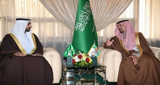 وزير الحرس الوطني يستقبل سفير الإمارات لدى المملكة