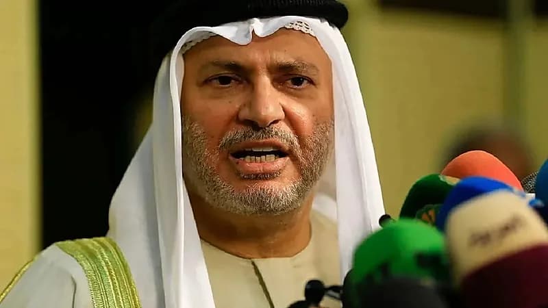 "قرقاش" متحمس لمشاهدة فيلم عن حرب اليمن