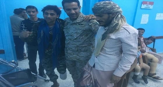 " المالكي " في زيارة لأبطال الجيش اليمني المصابين في مأرب