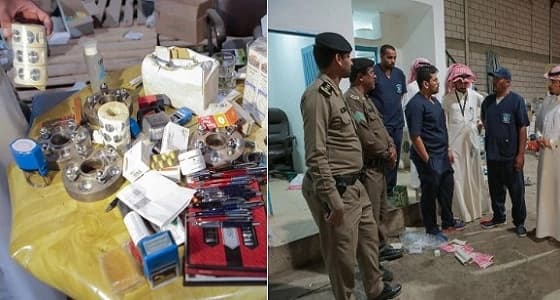 بالصور.. الهيئة العامة للزكاة والدخل تشن حملة تفتيشية بالرياض