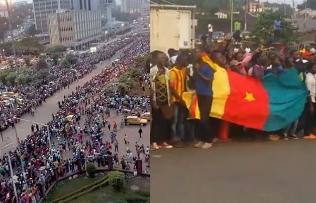 بالفيديو والصور.. استقبال حافل للكاميرون بعد الفوز ببطولة أفريقيا