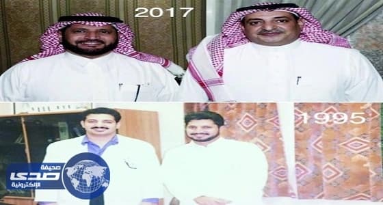 ذكريات قديمة لأصدقاء تفرقوا جمعهم الواتساب بعد 28 عام