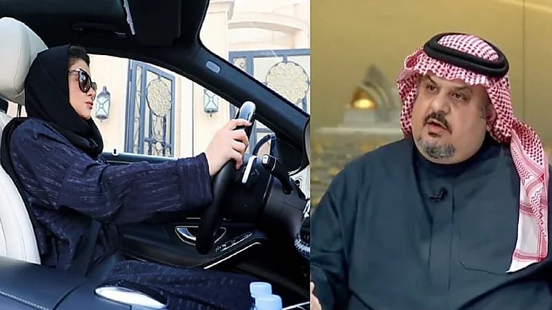 بالفيديو.. ابن مساعد: "الاختلاط لم يكن محرمًا لدرجة منع المرأة من القيادة"