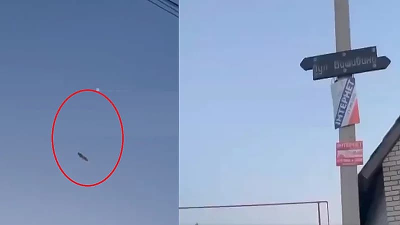 شاهد.. إشارة تلاعب من صاروخ روسي برادار الدفاع الجوي الأوكراني